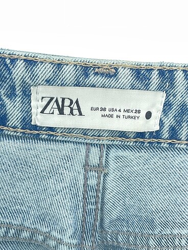36 Beden mavi Renk Zara Jean / Kot %70 İndirimli.