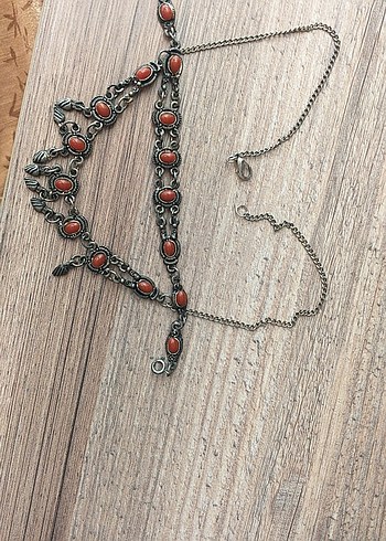 Nakışlı Zincir Detaylı Kadın El Zinciri - Görsel 2