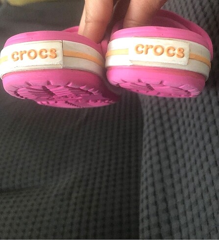 23 Beden pembe Renk Crocs terlik