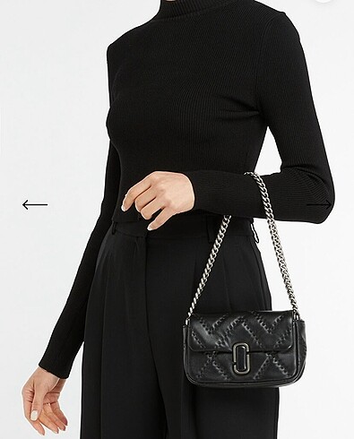 Beden Marc Jacobs Siyah Omuz Çantası