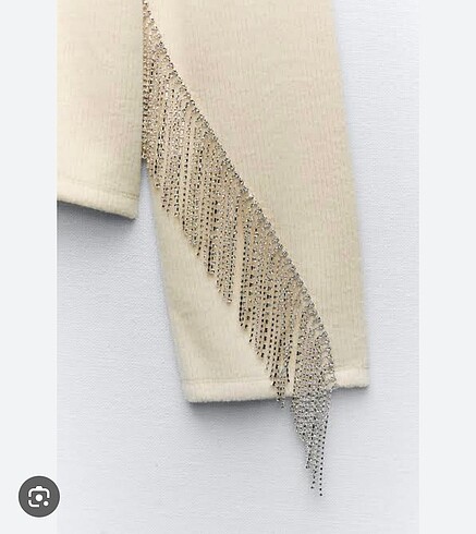 Zara Zara Taşlı Kazak