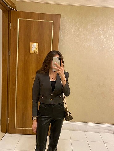 Zara Crop Ceket