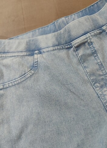 H&M H&M kız çocuk kot görünümlü tayt pantolon