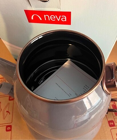 Beden gri Renk Neva Gri Çaydanlık sıfır ürün kutusu garantisi mevcut