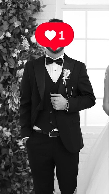m Beden beyaz Renk Damat Gömleği Pierre Cardin