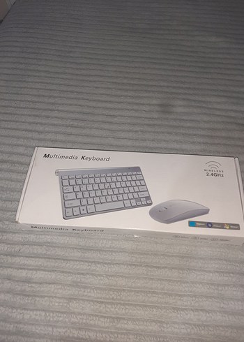 Torima Beyaz Kablosuz Klavye ve Mouse Seti - Görsel 2