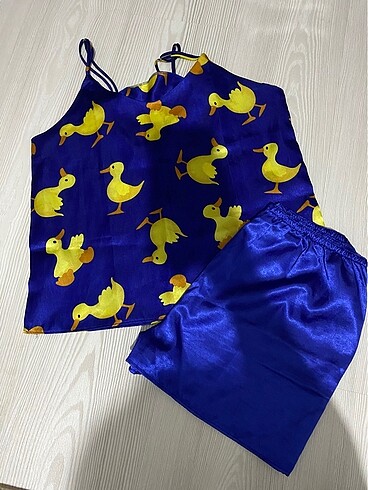 Saten pijama takımı