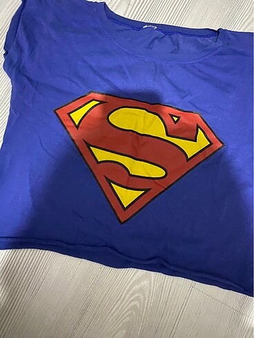 Diğer Süpermen crop tişört