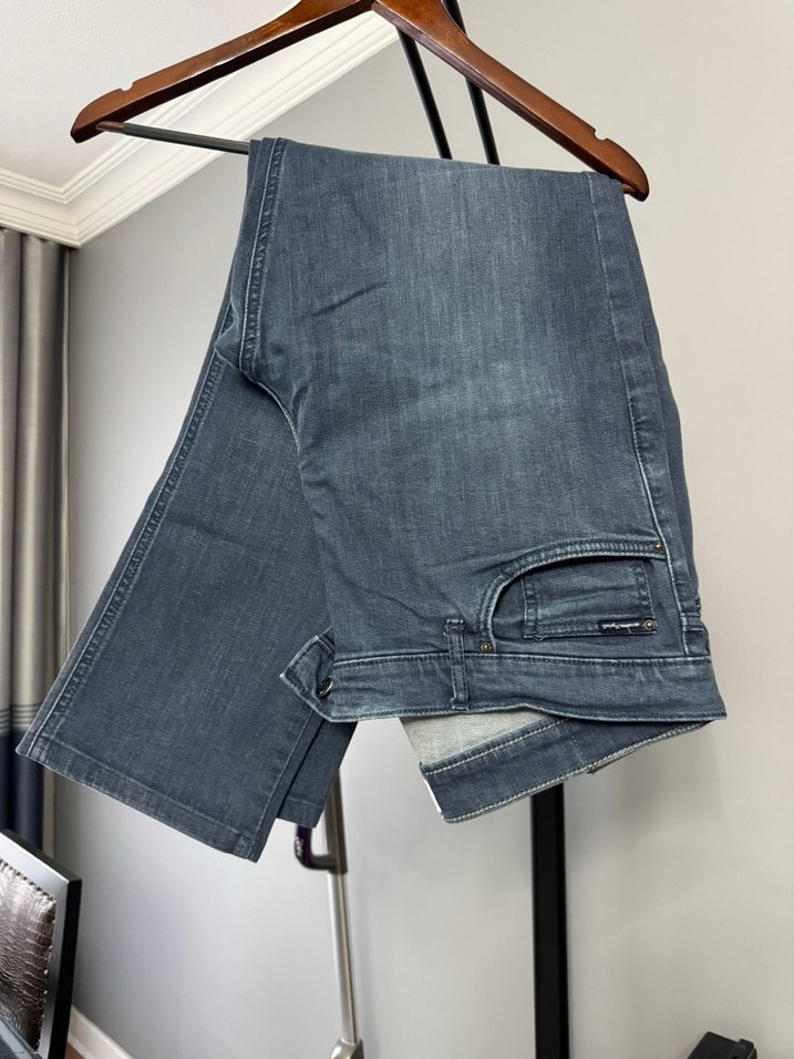 Gri Regular Fit Denim Erkek Jean - Görsel 2