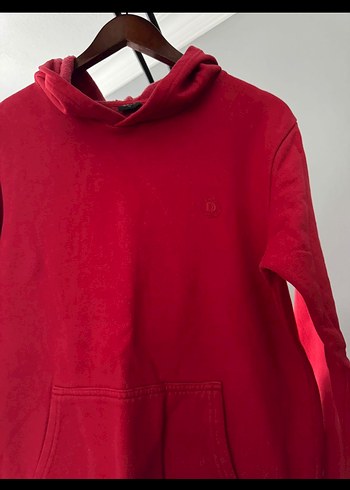 Kırmızı Ki Kapüşonlu Sweatshirt - Görsel 2