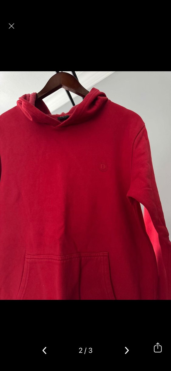 Kırmızı Ki Kapüşonlu Sweatshirt - Görsel 2