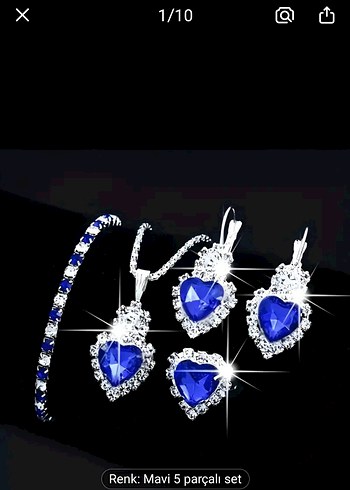 Yeşil Kadın Saat ve Takı Seti, Pullu - Görsel 9