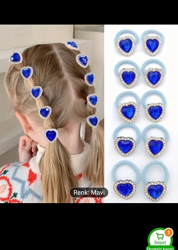 İnci Taşlı 6'lı Vintage Fiyonk Seti - Görsel 5