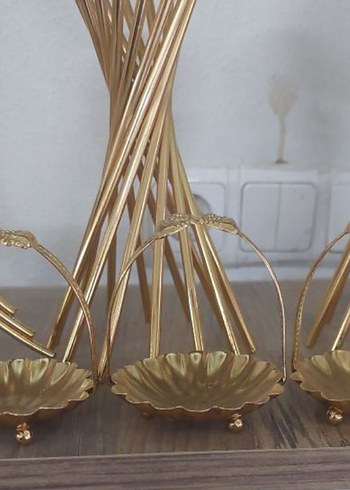 Bej Oval Ahşap Kesme ve Servis Tabağı Seti - Görsel 11