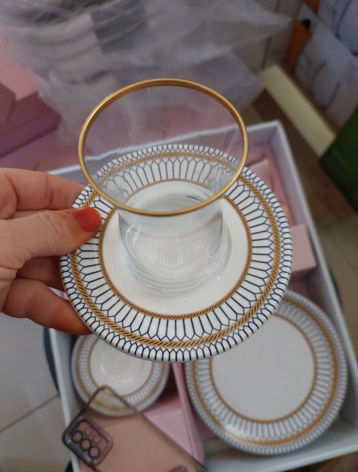 Bej Oval Ahşap Kesme ve Servis Tabağı Seti - Görsel 5