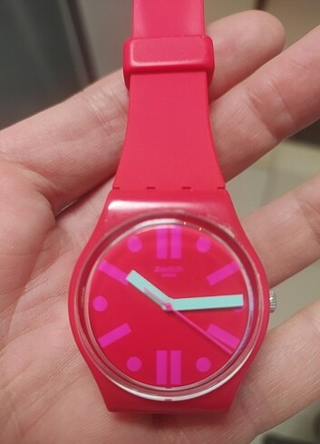 Swatch saat pil Yeni temiz sorunsuz çift yönlü korton çizik çatl