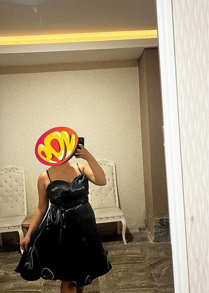 ASKILI ABIYE ELBISE - Görsel 2