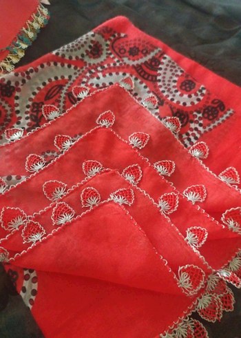 üç farklı desen iğne oyası yazma 3 'lü - Görsel 4