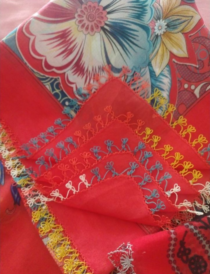 üç farklı desen iğne oyası yazma 3 'lü - Görsel 3