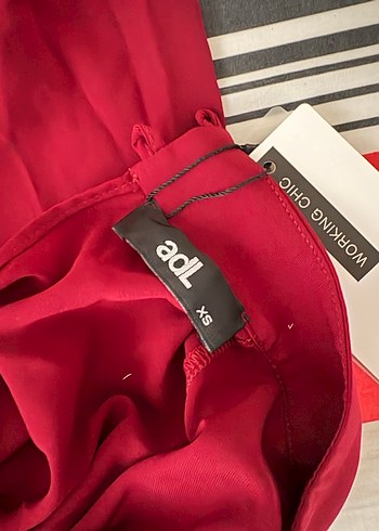 Bordo Uzun Kollu Drapeli Kadın Bluz - Görsel 4