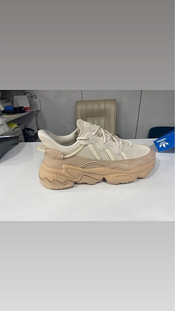 38 Beden camel Renk Adidas OZWEEGO Unisex bej sneaker