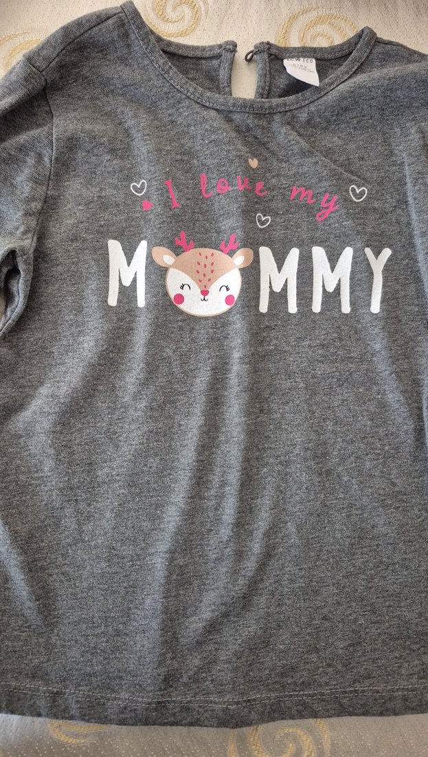 Kız Çocuk Uzun kollu  Tişört - Görsel 3