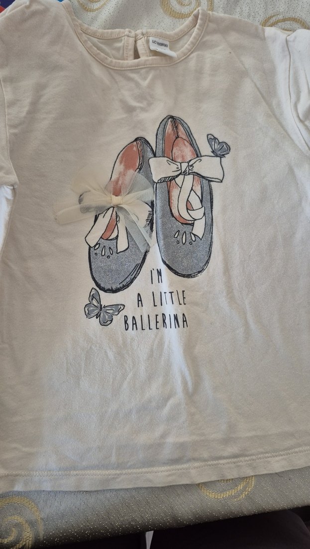 Kız Çocuk Mevsimlik Uzun kollu ve tayt kombin - Görsel 3