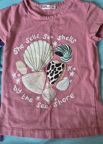 Baskılı Kız Çocuk Tişörtü - Görsel 3