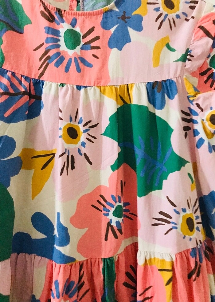 Çiçekli elbise - Görsel 5