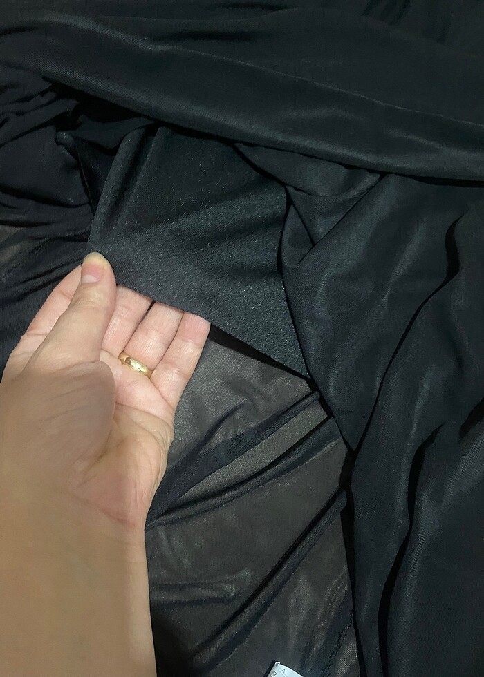 Tül etek astarlı atarı mini - Görsel 2