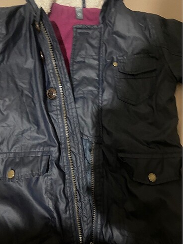 Lacivert kaban - Görsel 5