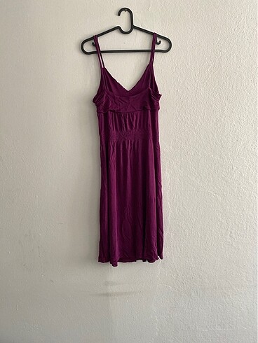 36 Beden H&M mini mor elbise