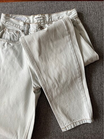 Pull and Bear pull and bear mom jean buz mavisi