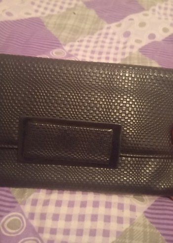 Kahverengi Yılan Derisi Desenli Deri Kadın Portföy Çanta - Görsel 2