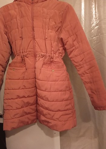 Beli Kemerli çocuk  Kışlık Mont - Görsel 2