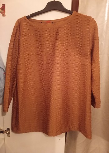Kahverengi Pilili  Bluz - Görsel 4