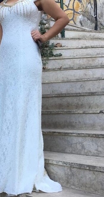 Beyaz Abiye &Nikah & Gelinlik - Görsel 8