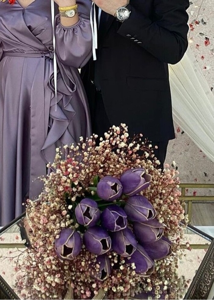 Lila Mor Abiye - Görsel 3