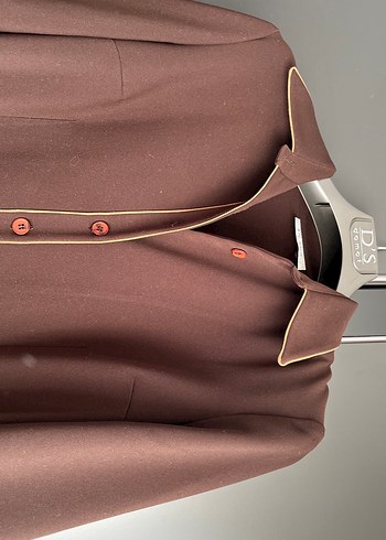 Kahverengi Uzun Kadın Kemerli Tunik -Elbise - Görsel 8