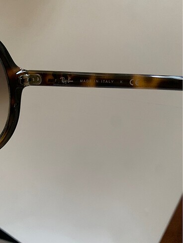 Beden kahverengi Renk Ray Ban Güneş Gözlüğü