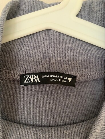 m Beden Gri Zara Elbise