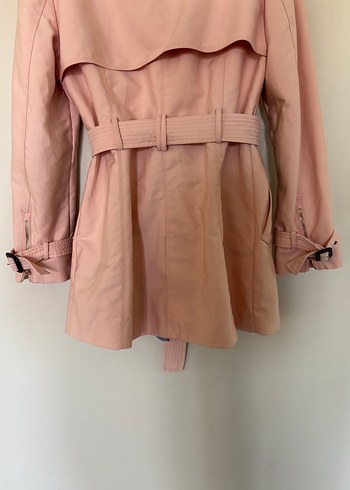 l Beden pembe Renk Zara Pembe Trençkot
