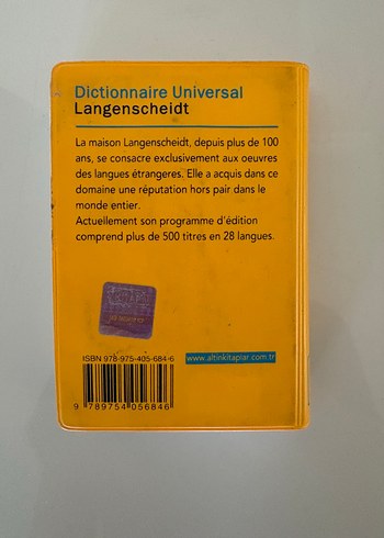 Langenscheidt Fransızca-Türkçe Sözlük - Görsel 2