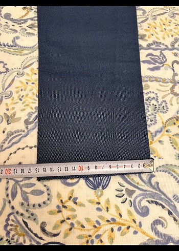 Erkek Lacivert Kemerli Regular Fit Denim Pantolon - Görsel 8