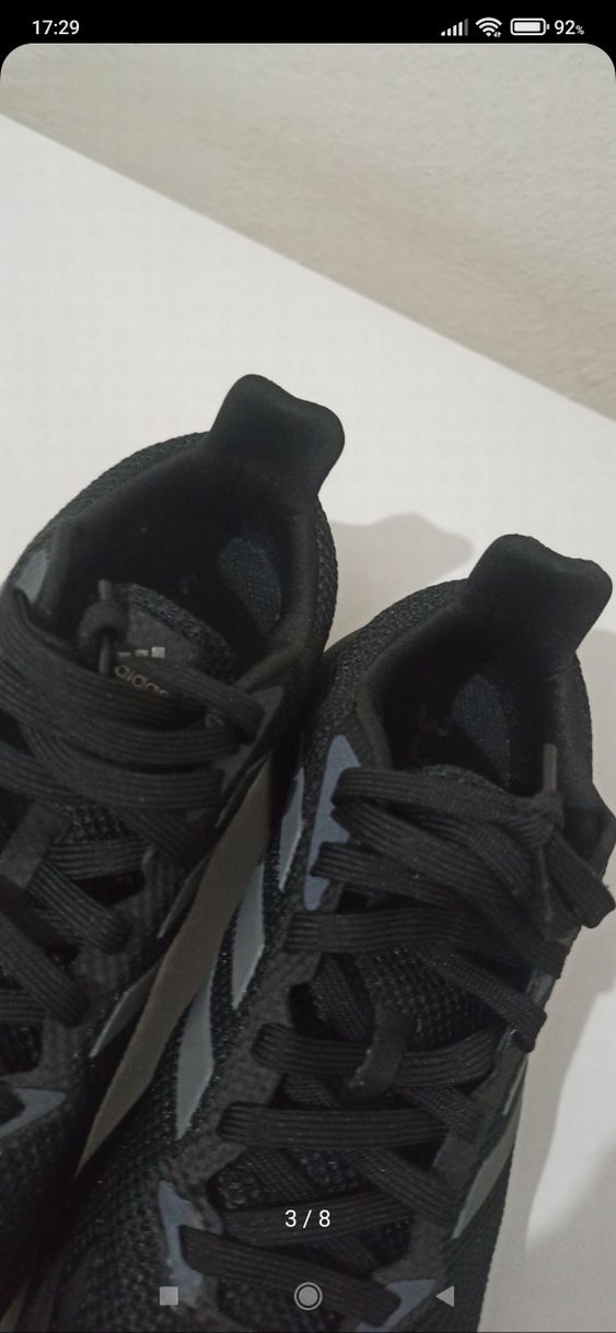 Siyah adidas Erkek Koşu ve Spor Ayakkabısı - Görsel 3