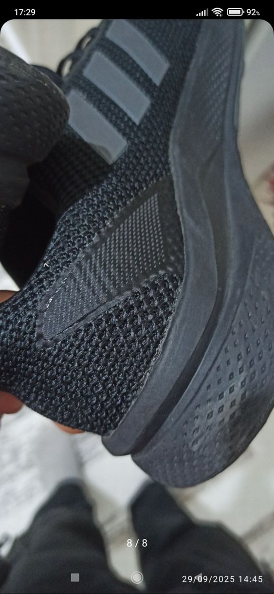 Siyah adidas Erkek Koşu ve Spor Ayakkabısı - Görsel 4