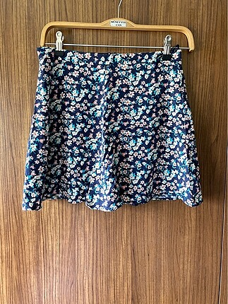 Çiçekli mini etek