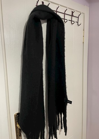 Pull & Bear Moher Efektli kadın atkı - Görsel 2