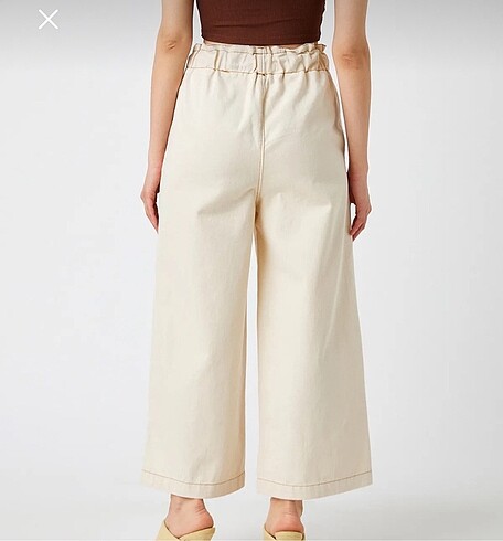 Koton Yüksek Bel Culotte Pantolon
