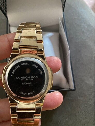 Beden altın Renk Londen fog saat